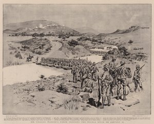 Sir Charles Warren erői átkeltek a Tugela folyón január 17-én